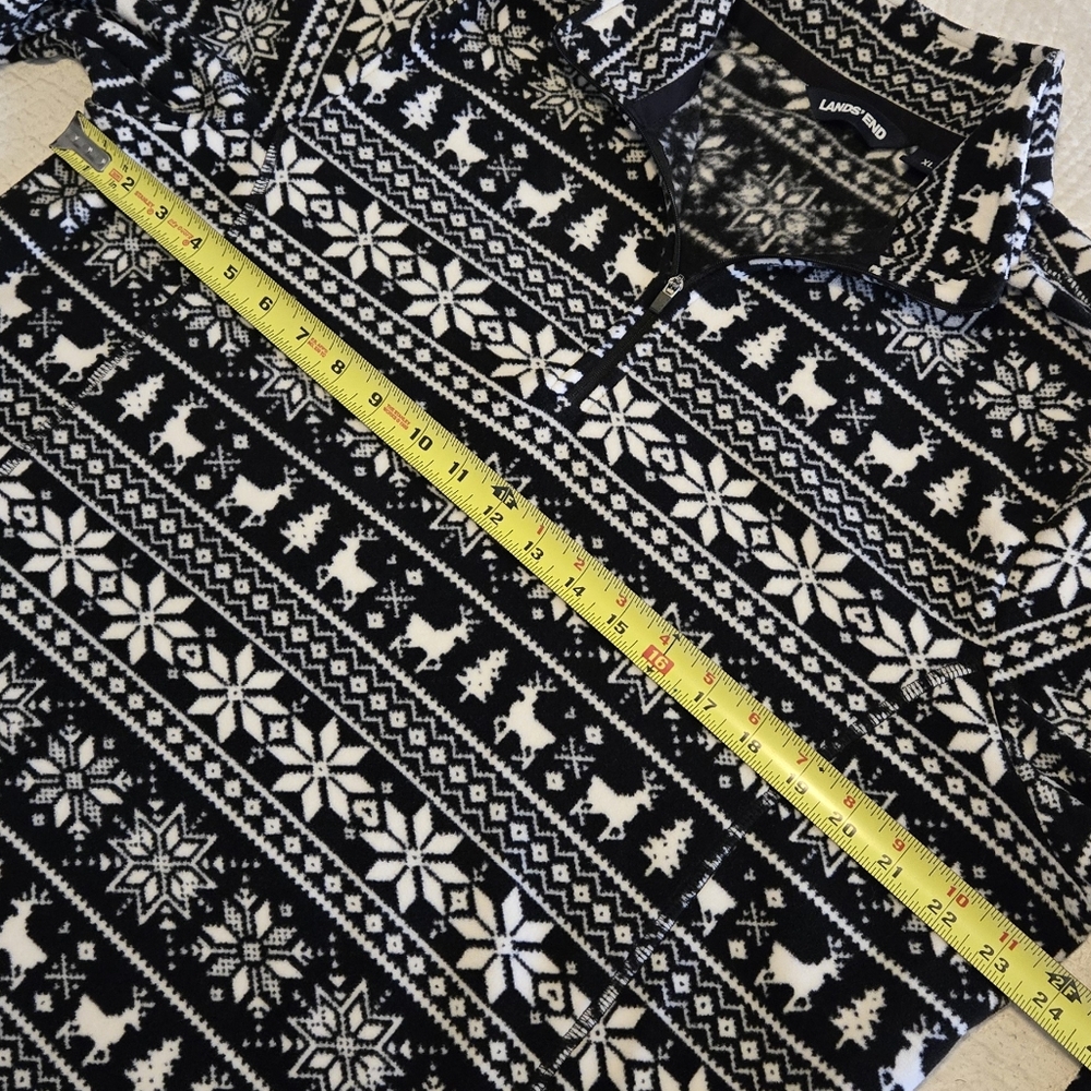 Lands' End Patterned Pullover - image 4